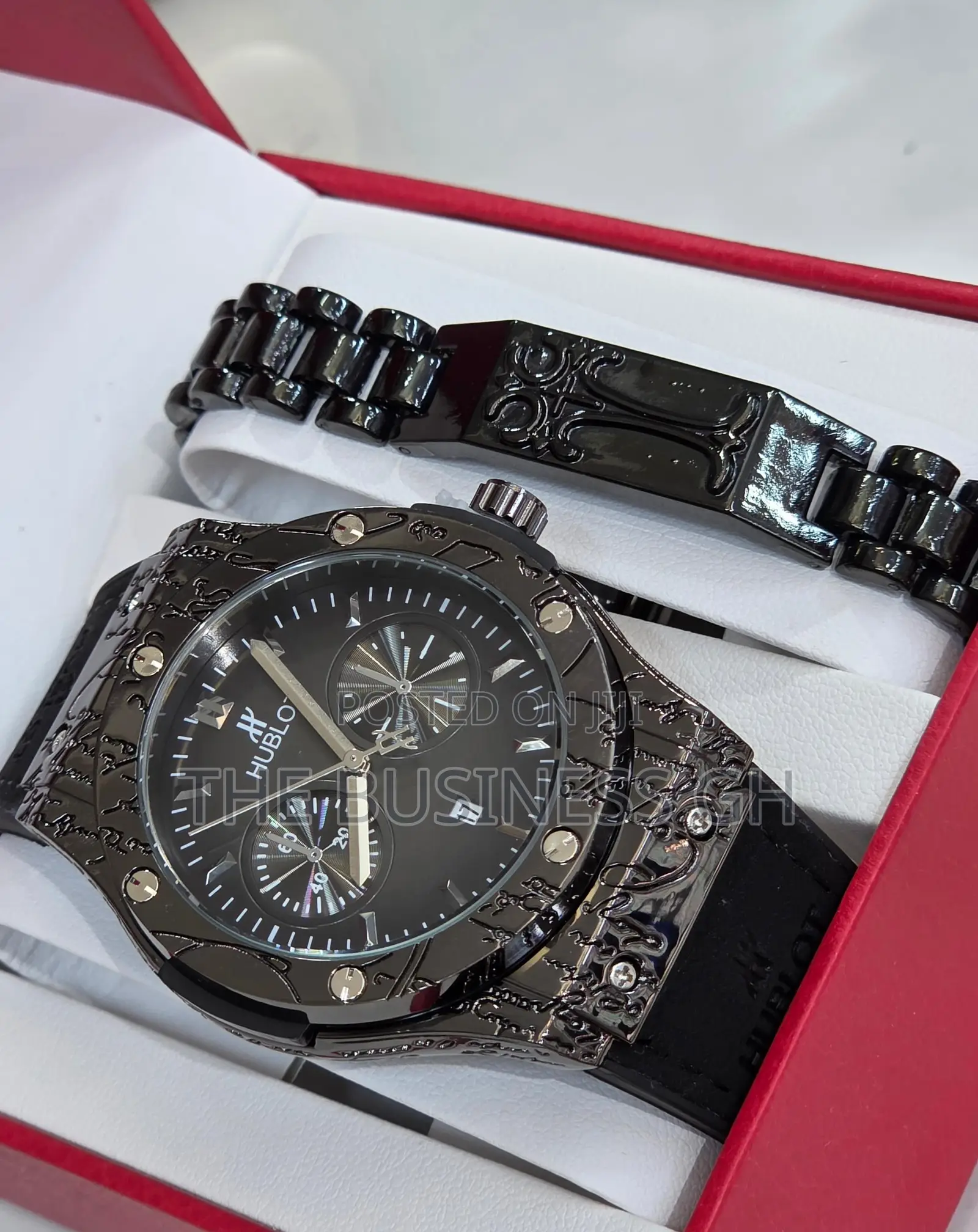 Watch and Bracelet Set for Men