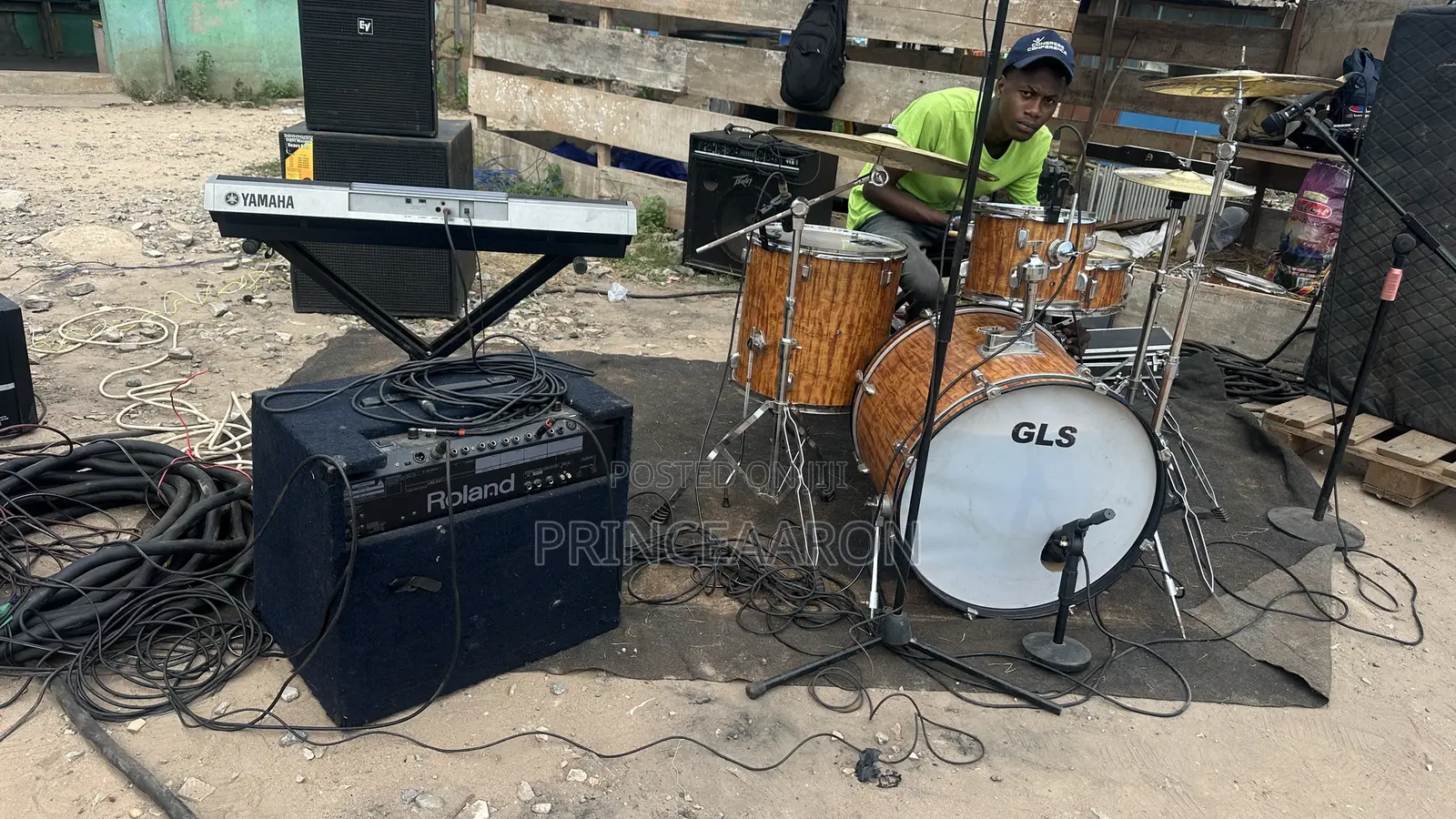 Pa System With Instrument