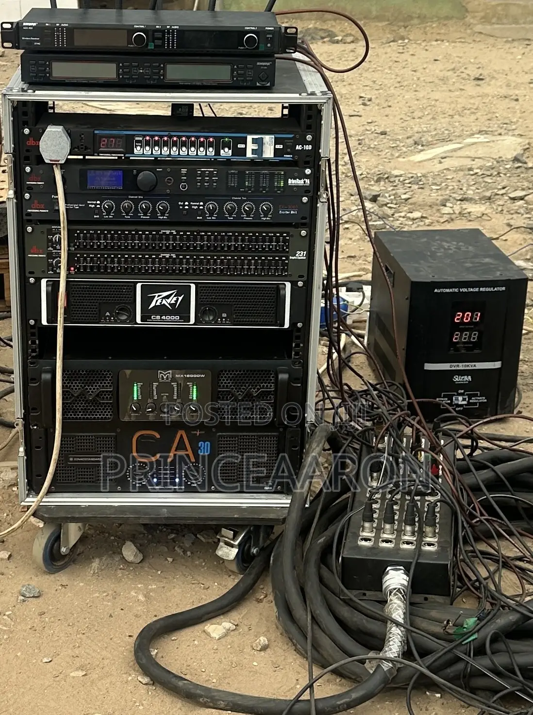 Pa System With Instrument