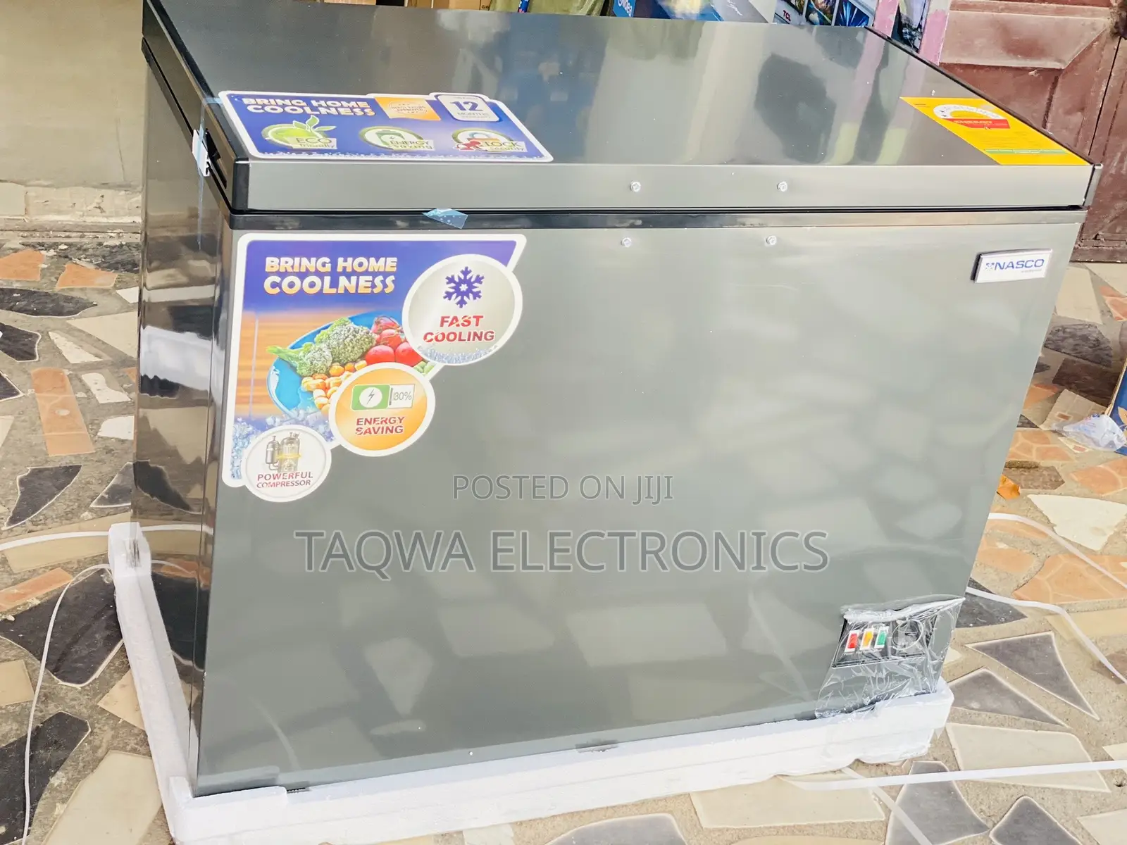 Nas-350fl Nasco 250 Liters Chest Freezer