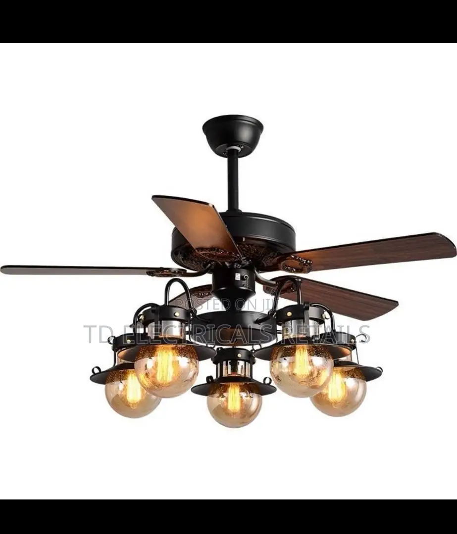 Wooden Fan Light