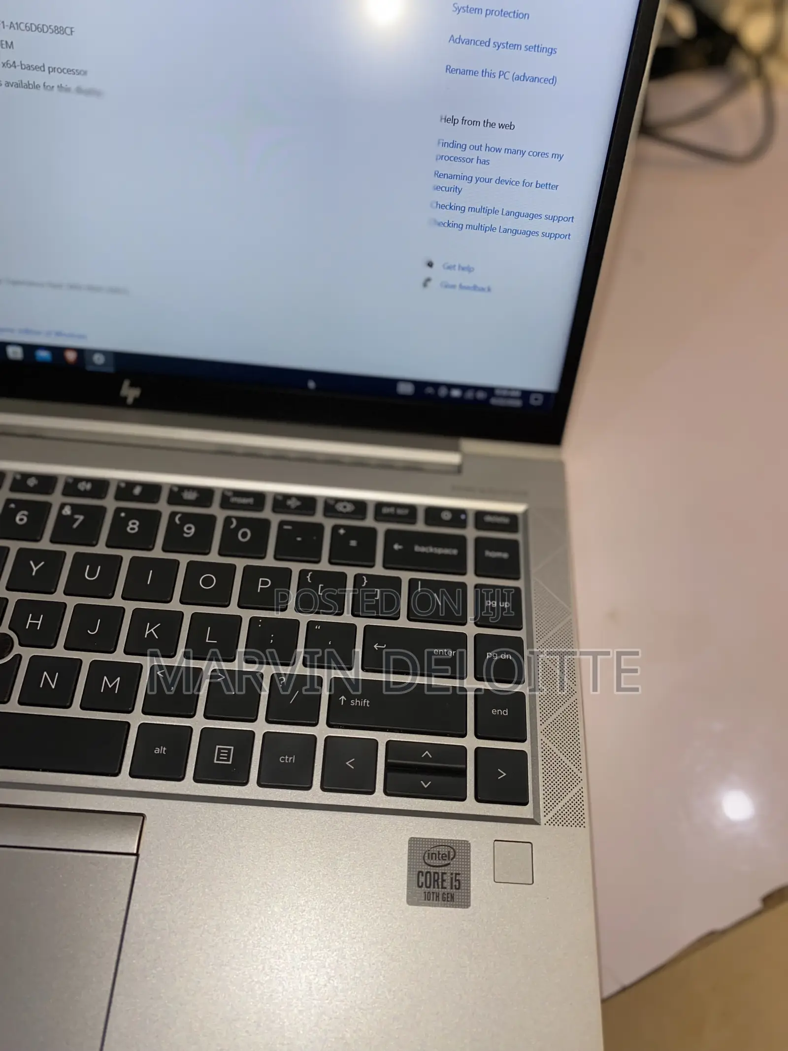 Laptop HP EliteBook 840 G7 16GB Intel Core i5 SSD 256GB