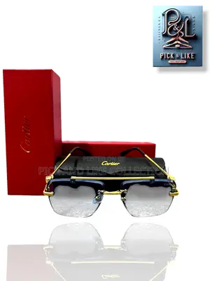 Tinted Blue Shades With Gold Accents — Designed to Impress