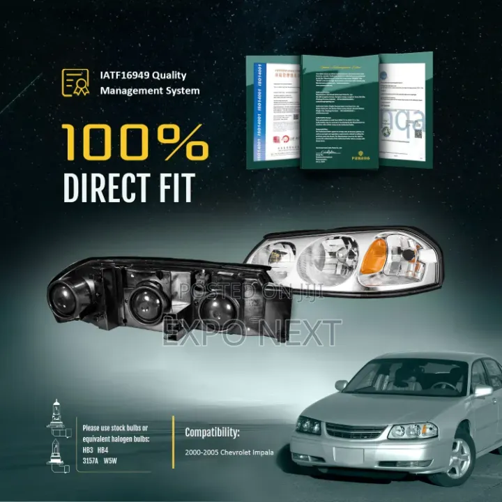 Chevrolet Impala 2006-2013 Headlight