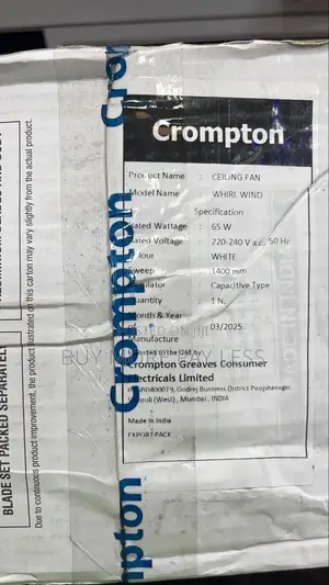 Crompton Whirl Wind Ceiling Fan