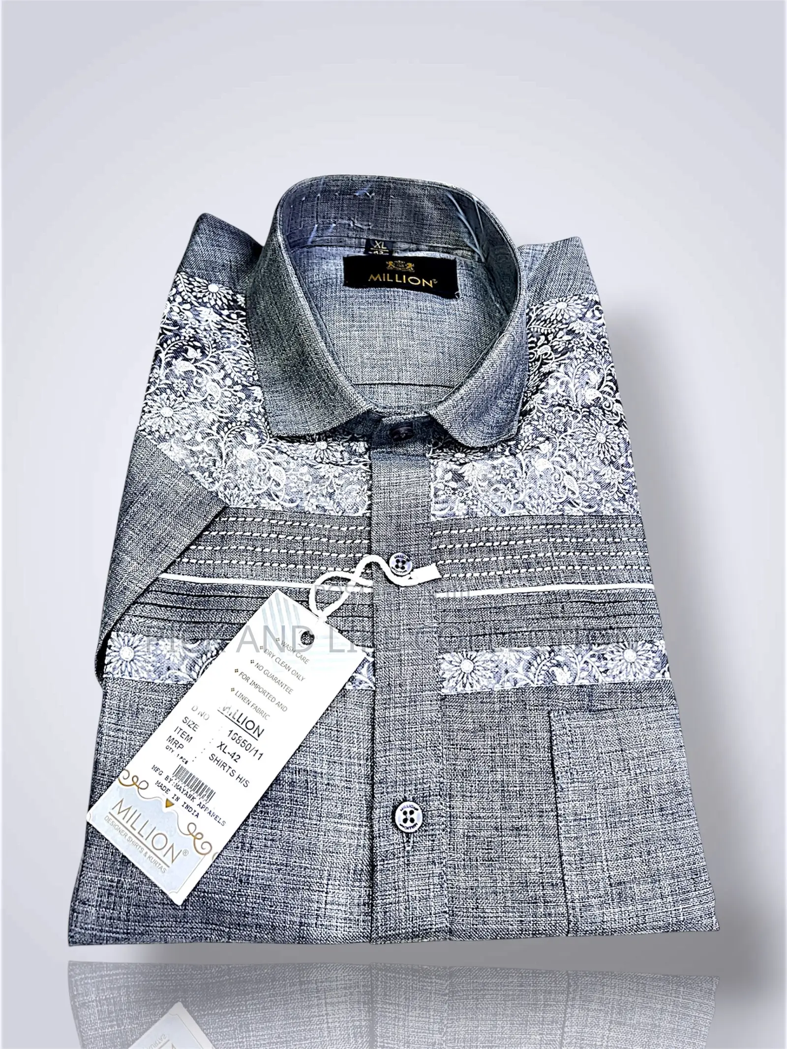 Where Comfort Meets Class: Million’S Linen Shirt. Crafted for Style