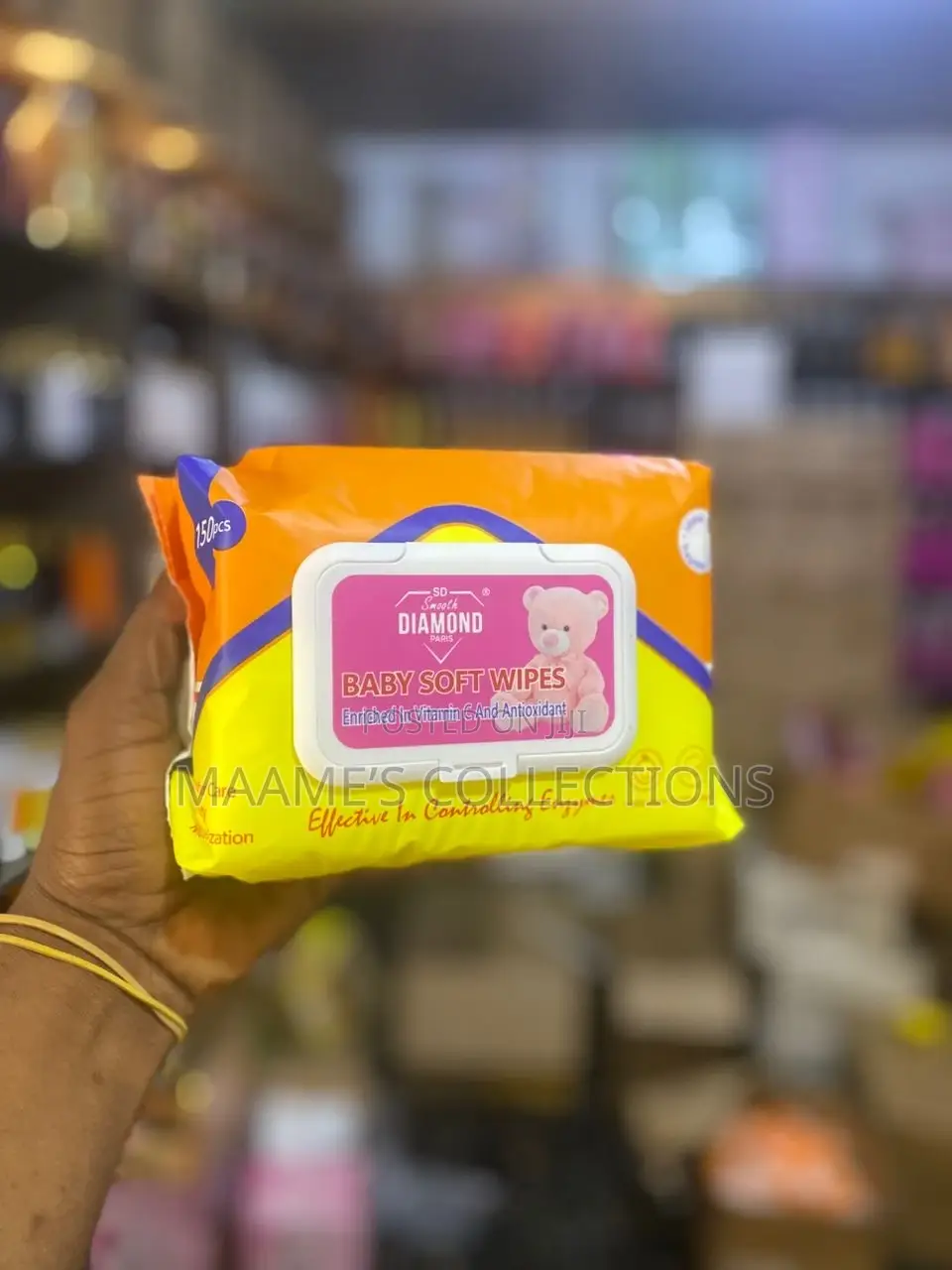 Smooth Diamond Baby Soft Wipes
