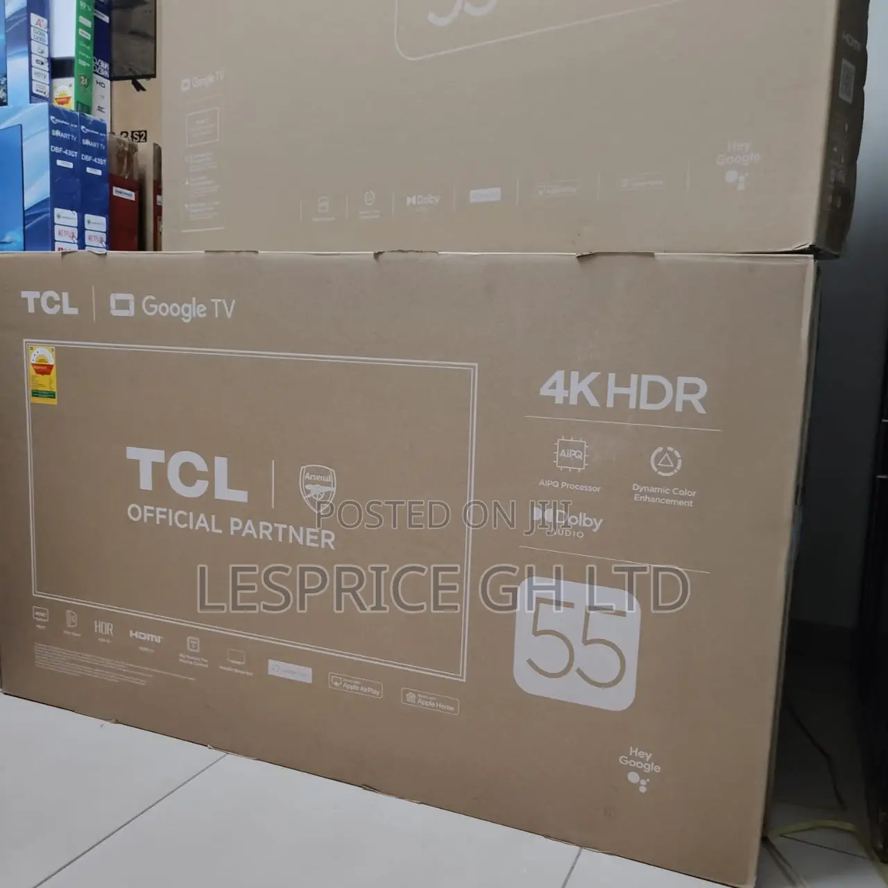 Promo! Promo! On Our Matchless 55'' Edgeless Google Uhd Tv