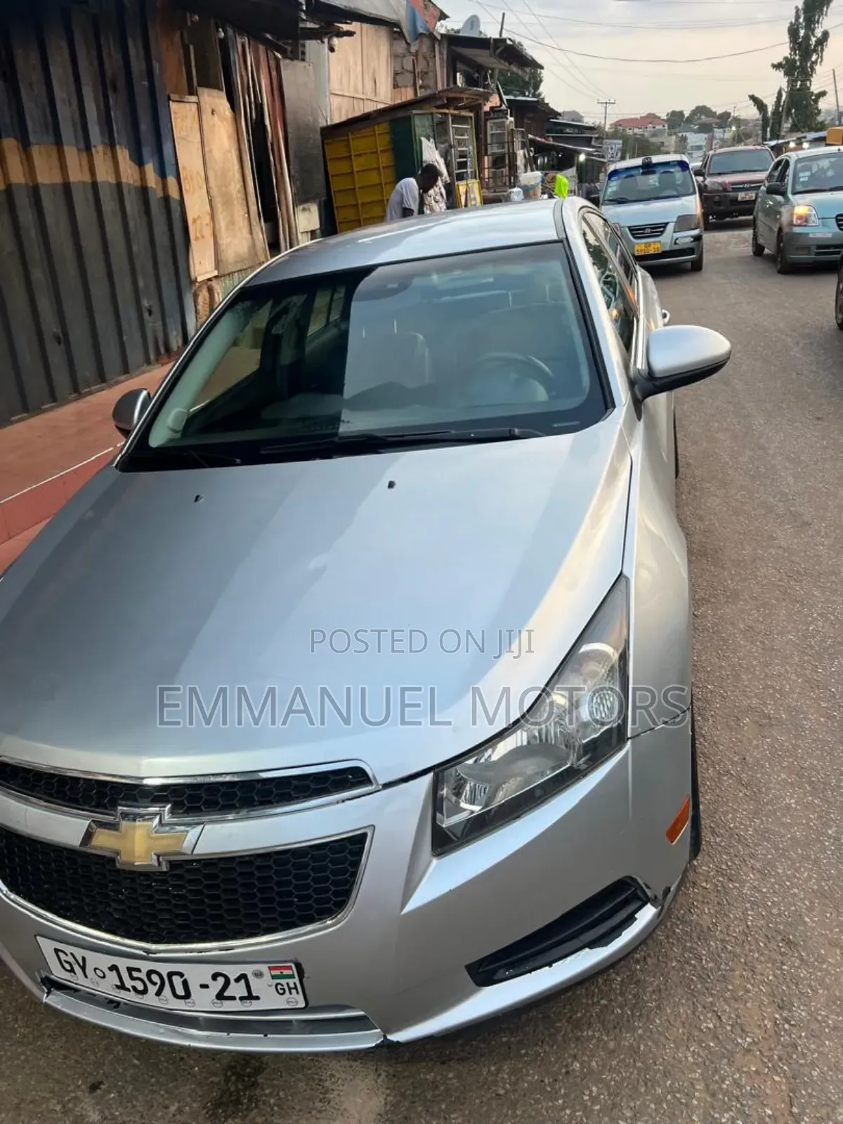 Chevrolet Cruze 2014 Silver
