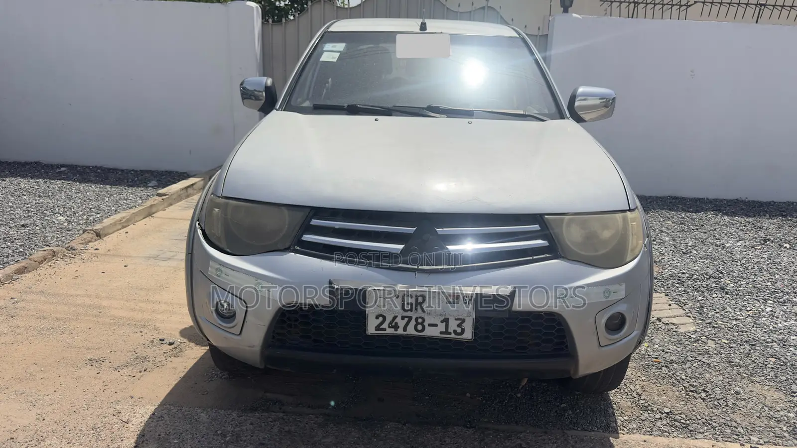 Mitsubishi L200 Single Cab 2.5 TD 4WD 2012 Silver