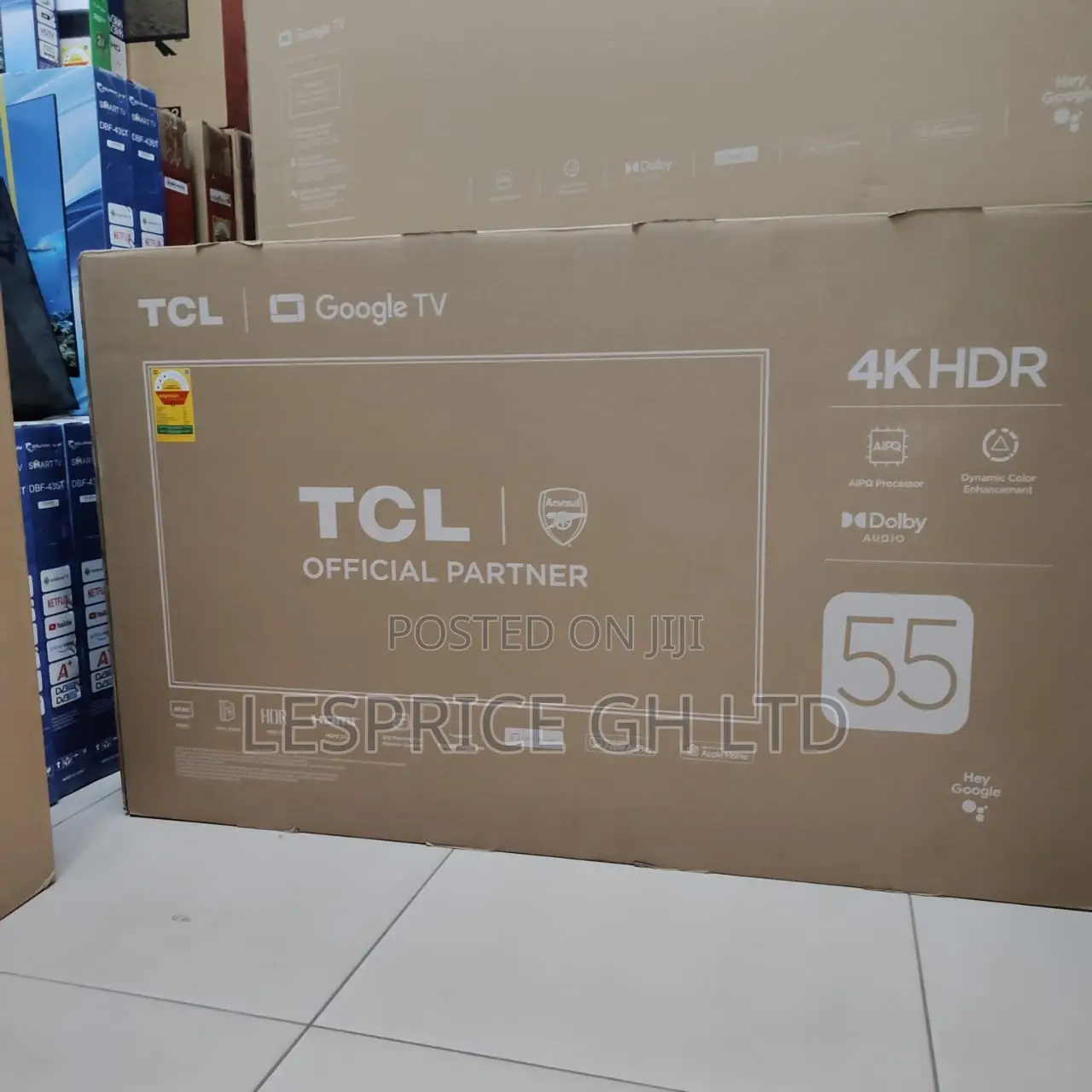 Monstrous 55'' TCL Uhd Tv Up for Grabs at a Cool Price