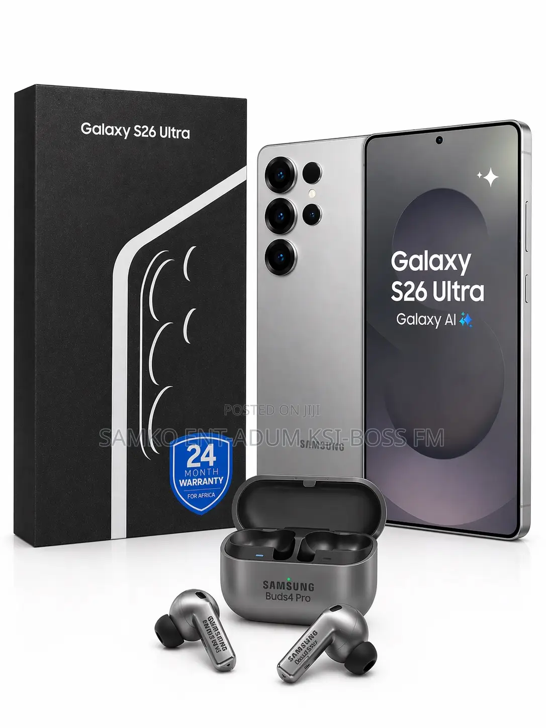 New Samsung Galaxy S26 Ultra 5G 256 GB Black