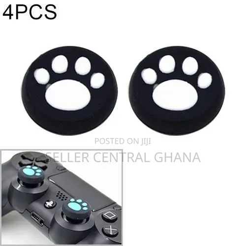 Cute Cat Paw Silicone Protective Cover for Joystick