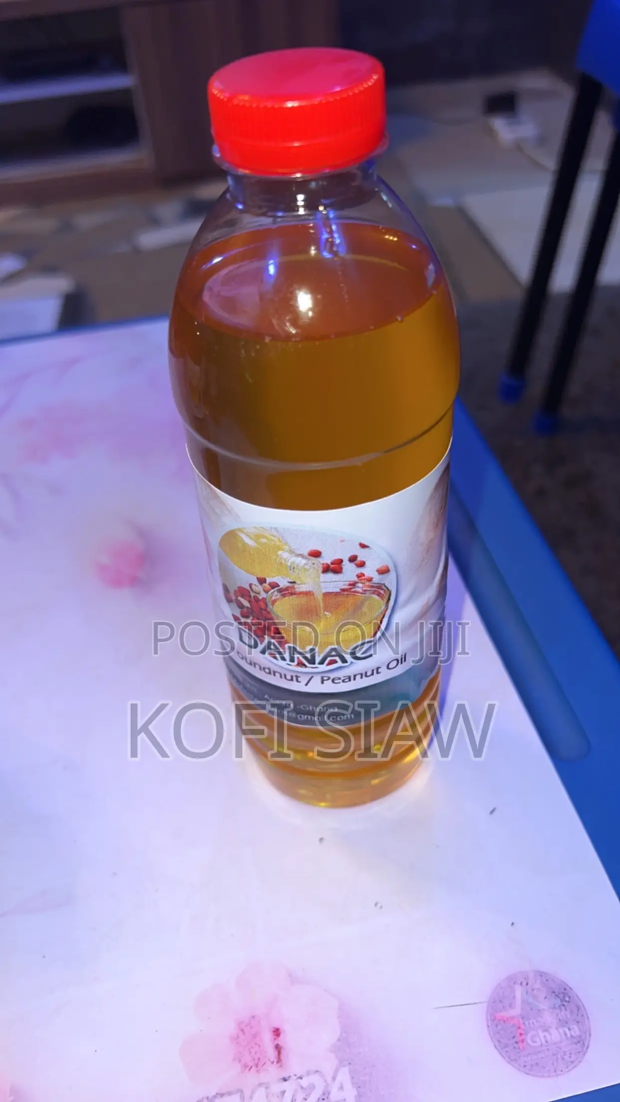 Organic Groundnut or Peanut Oil