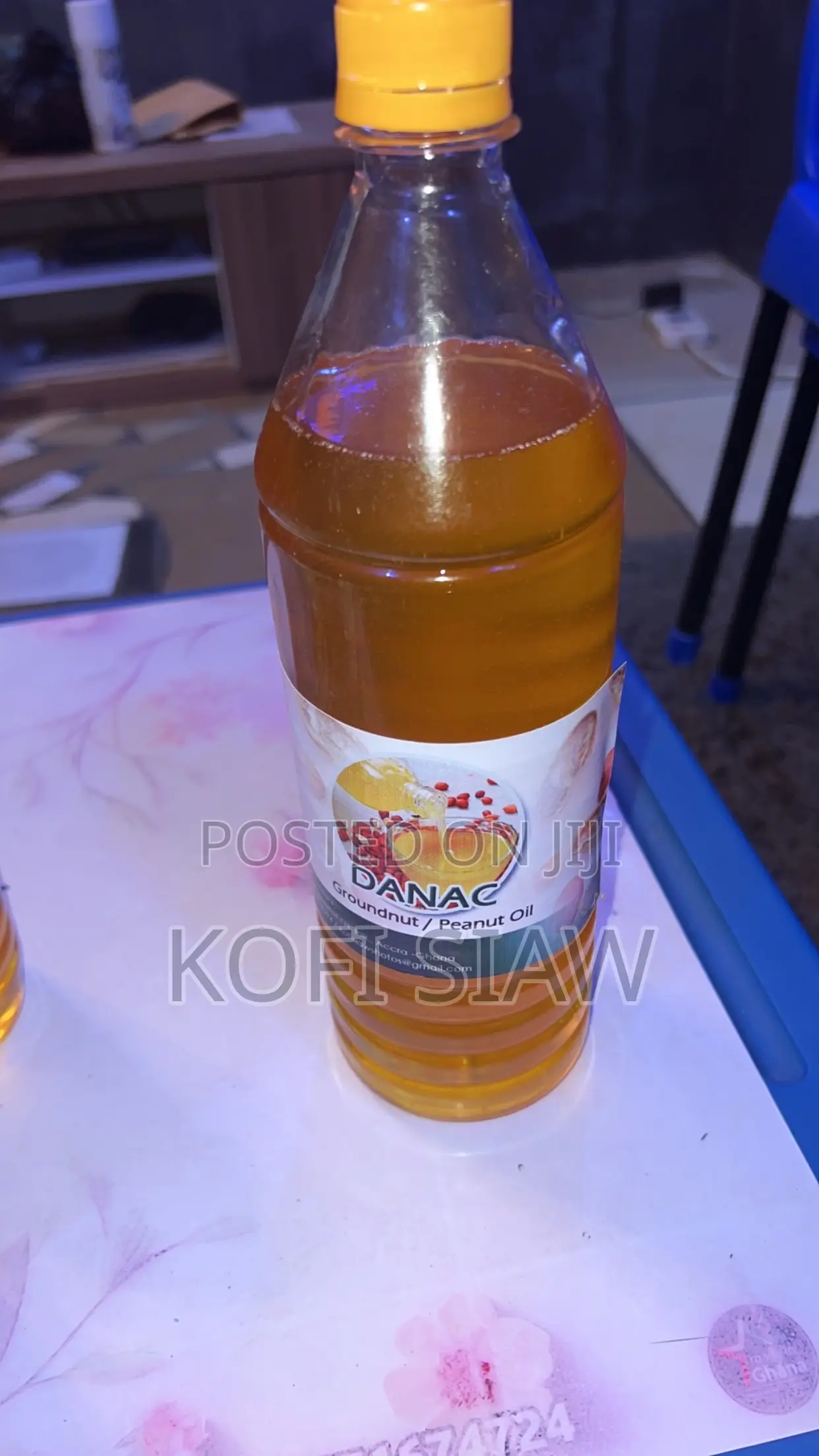 Organic Groundnut or Peanut Oil