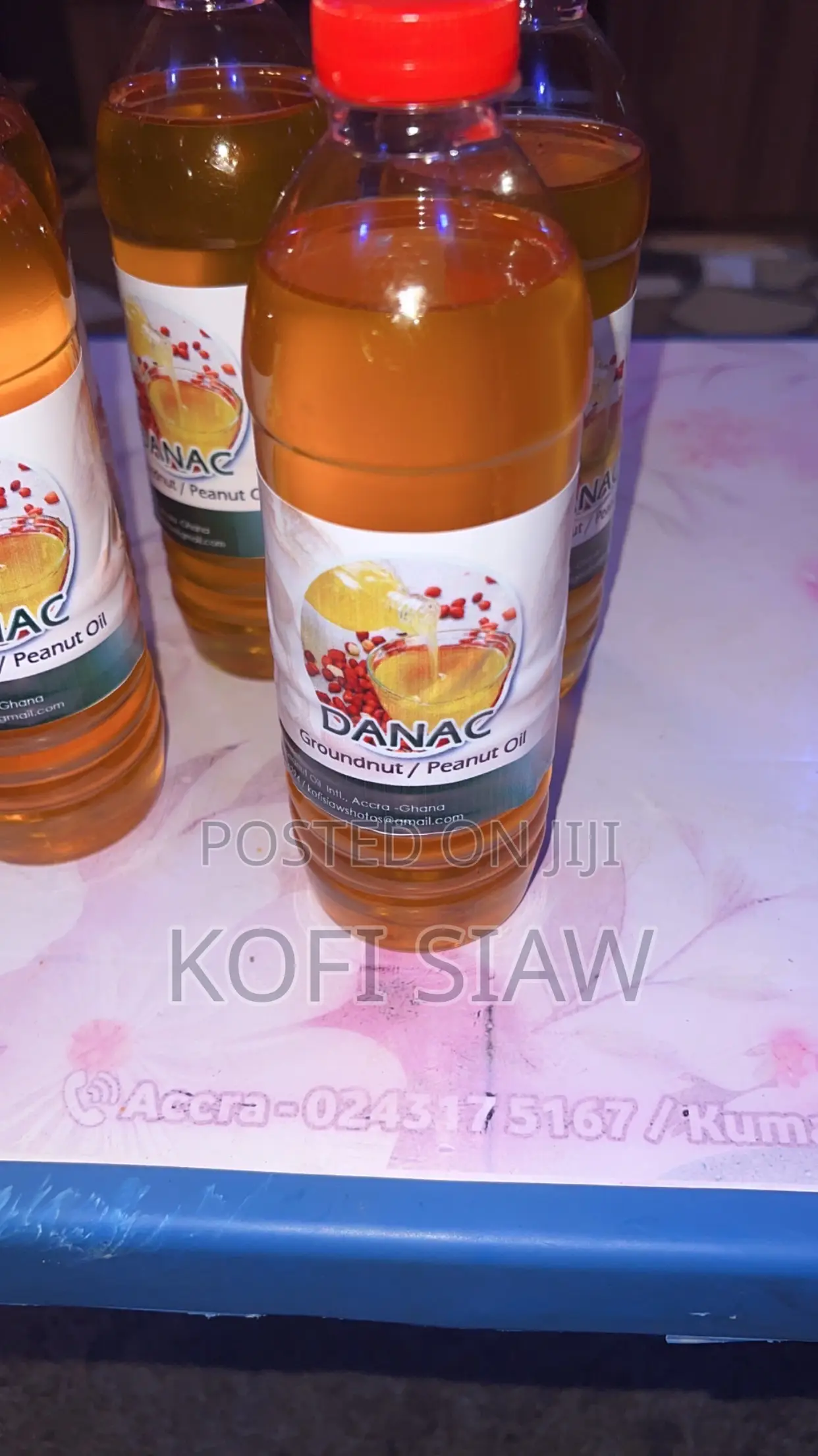 Organic Groundnut or Peanut Oil
