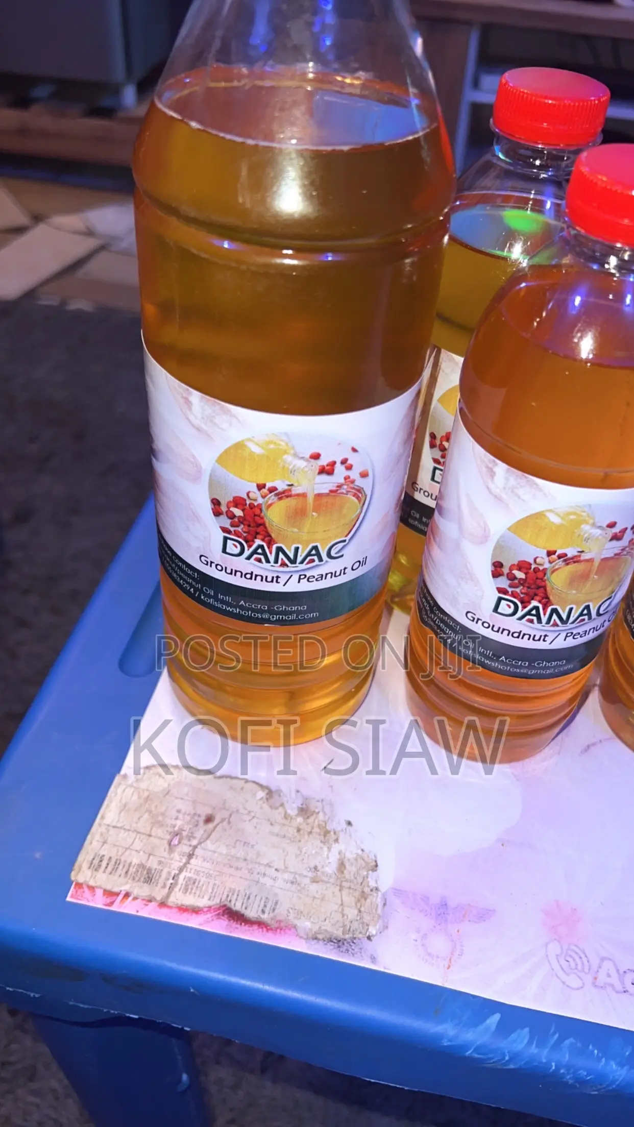 Organic Groundnut or Peanut Oil