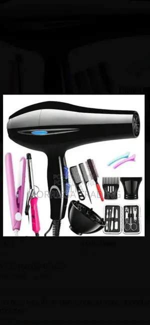 Professional Hair Dryer With Accessories