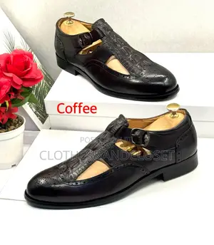 Billionaire Brand Men's Leather Shoe Sandals