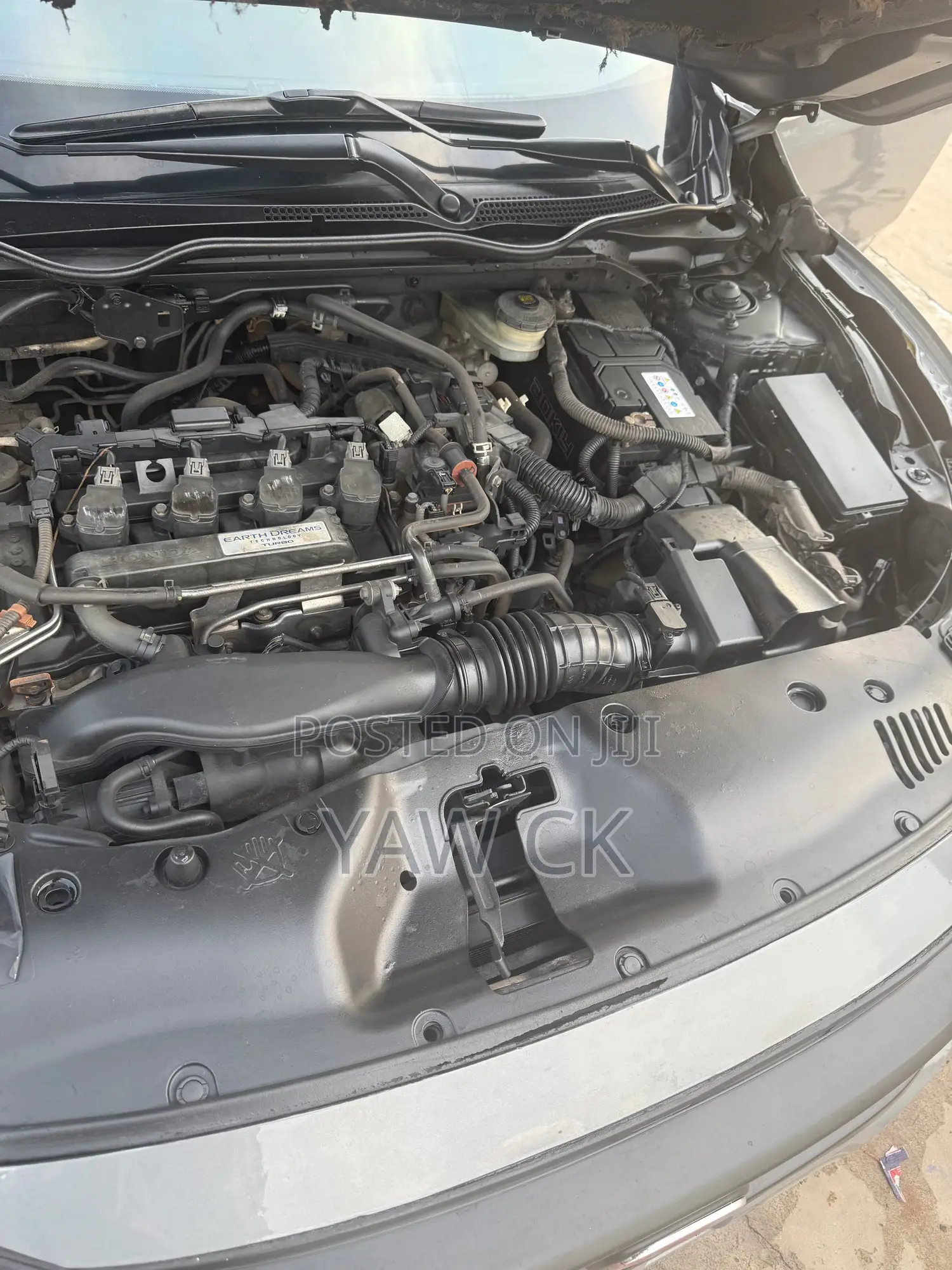 Honda Civic EX Sedan 2018 Gray