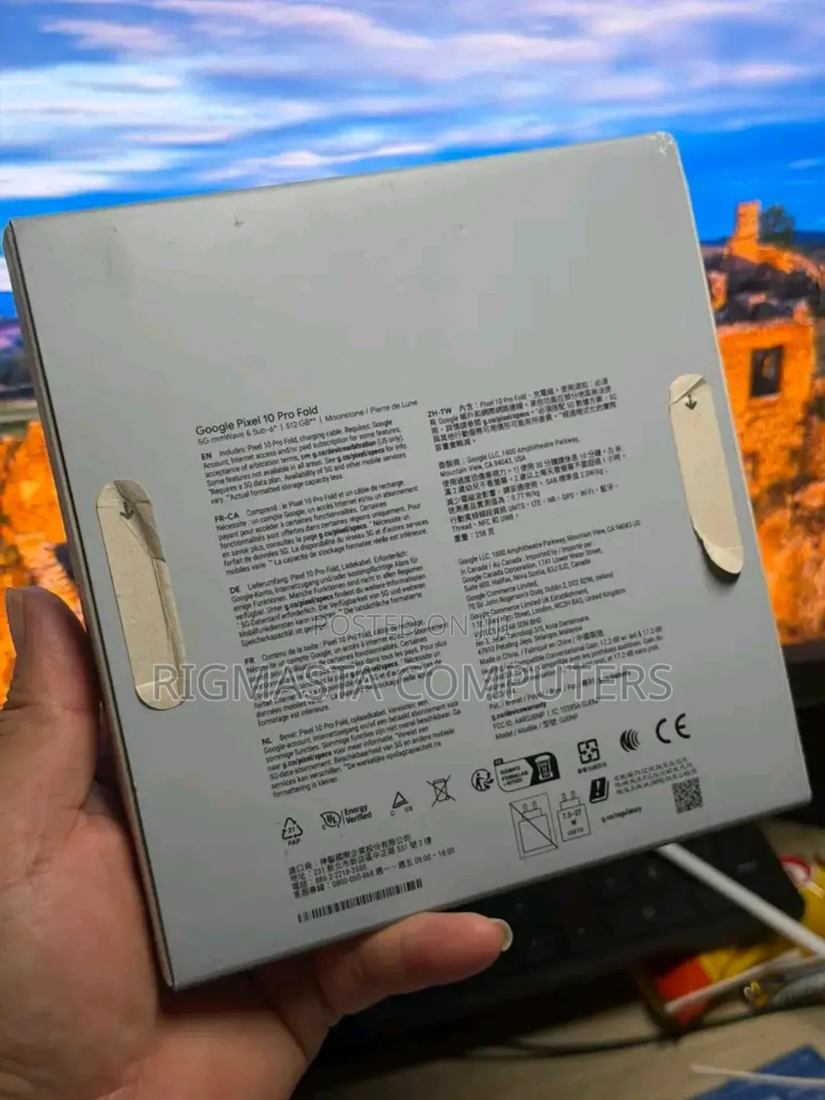 New Google Pixel 10 Pro Fold 512 GB Silver