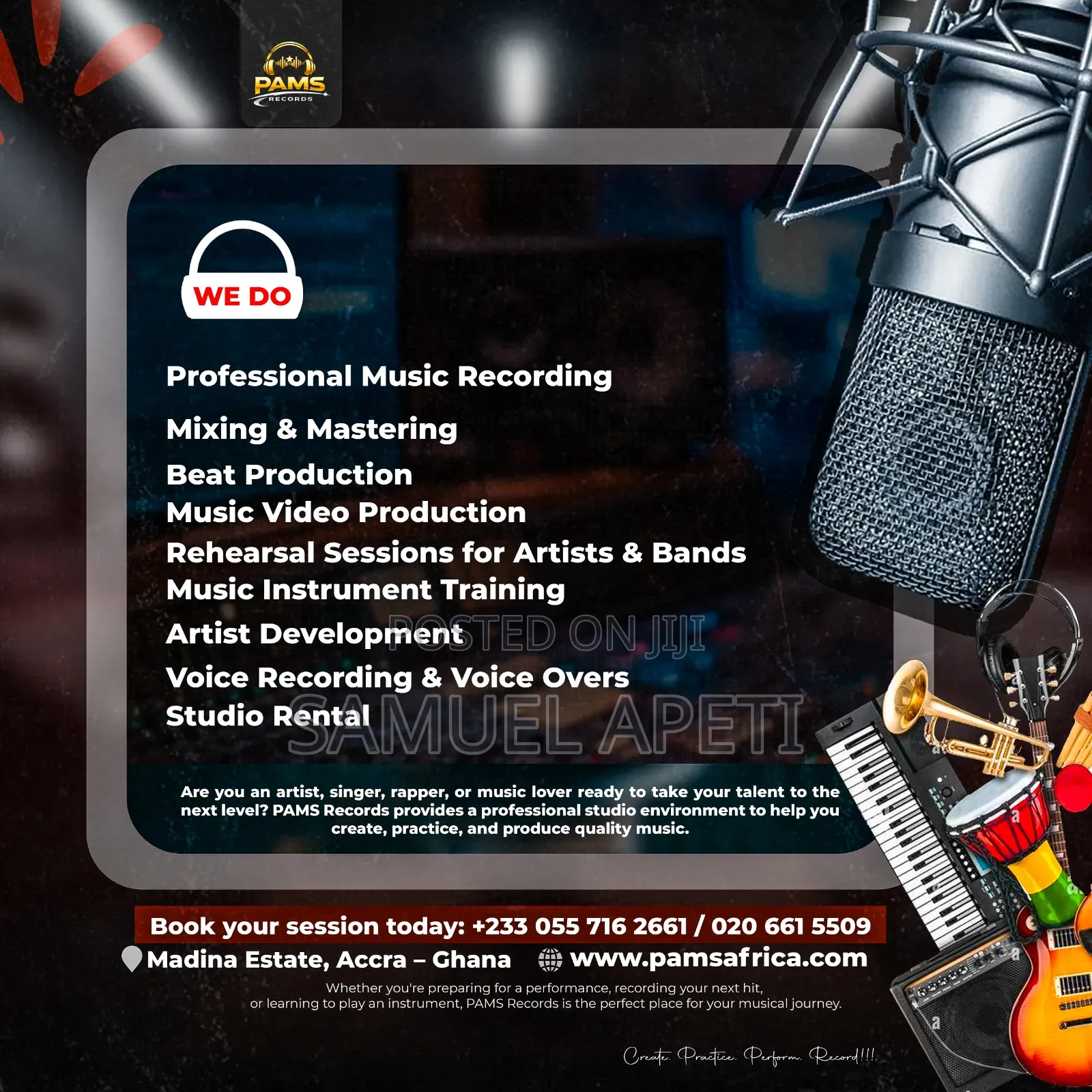 Studio Rental
