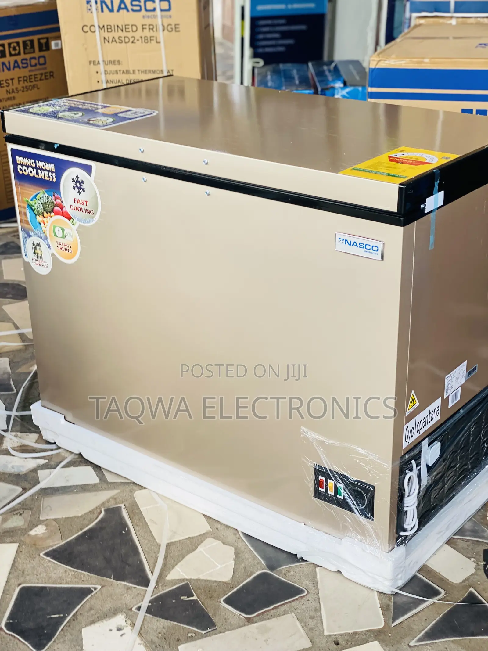 Nas-400fl-Nasco 288 Litres Chest Freezer