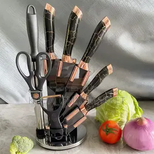 9pcs Knife Set With Stand