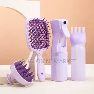 Hair Care Bottles/Tools Set