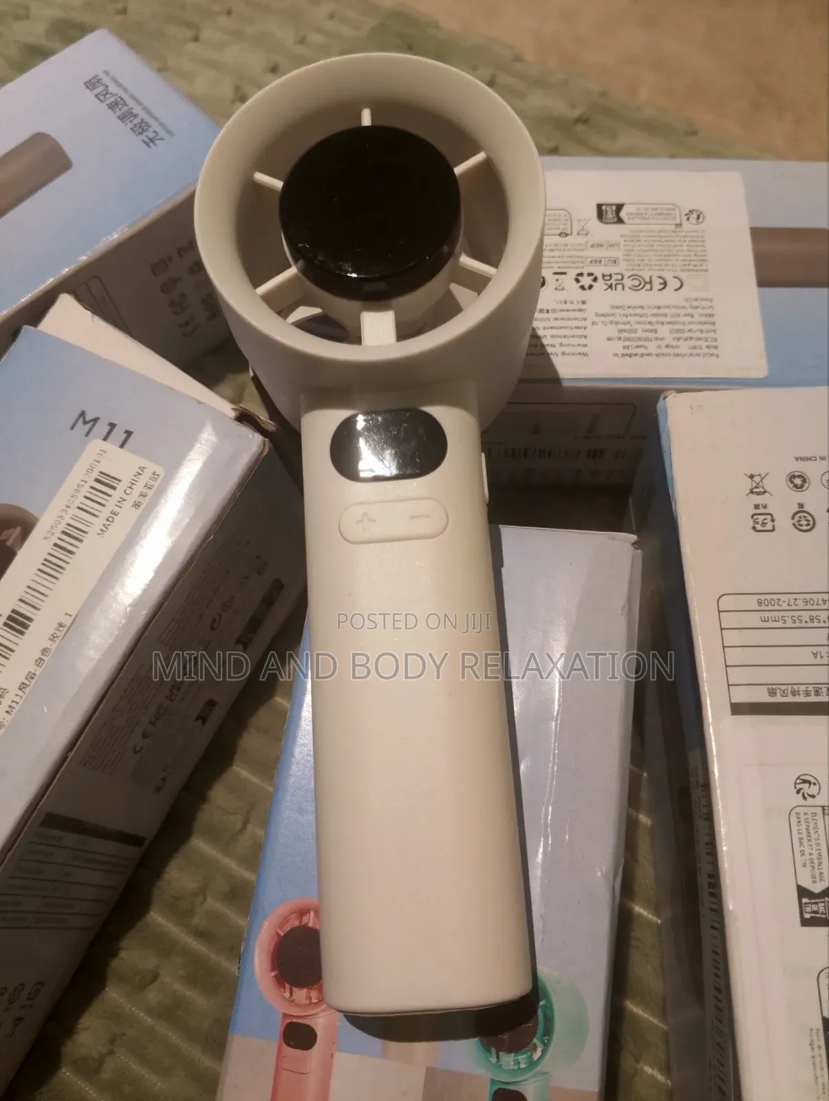 Neck Fan Held Hand Fans