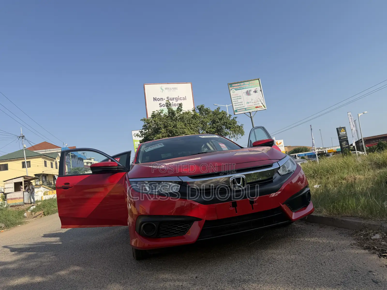 Honda Civic EX-L Sedan 2018 Red