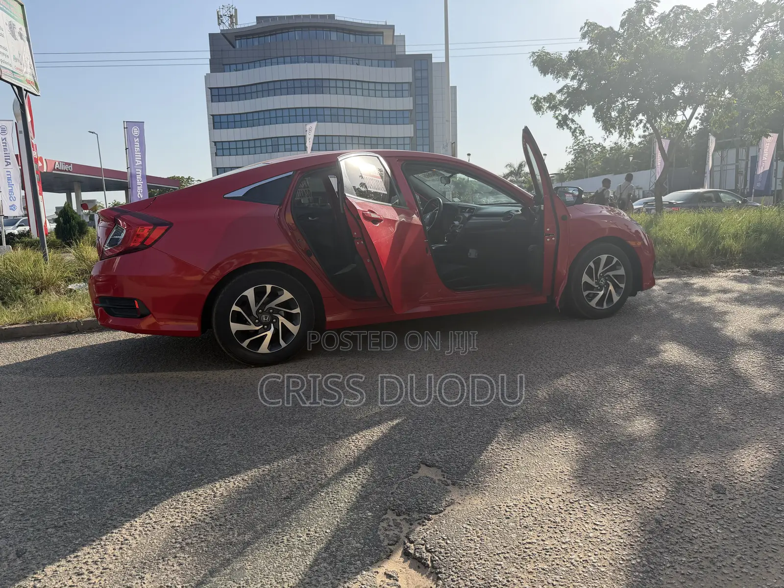 Honda Civic EX-L Sedan 2018 Red