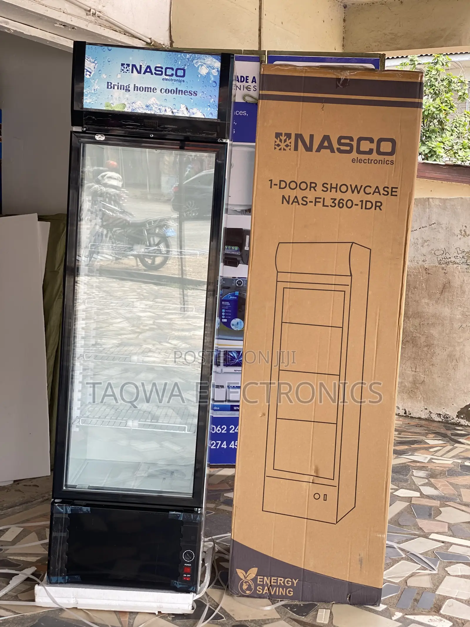Only One Door Nasco 298l Display Fridge