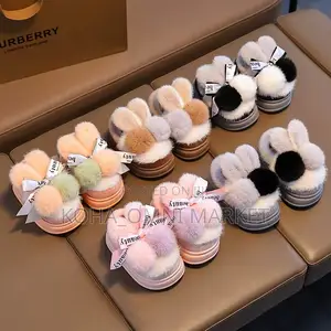 Kids’ Indoor Fluffy Shoes
