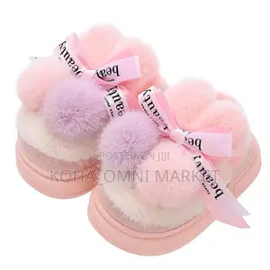 Kids’ Indoor Fluffy Shoes