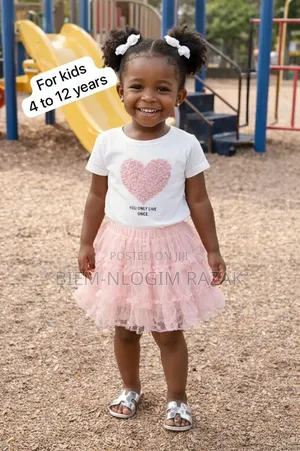 Small Girls Skirt N Top Available In Stock