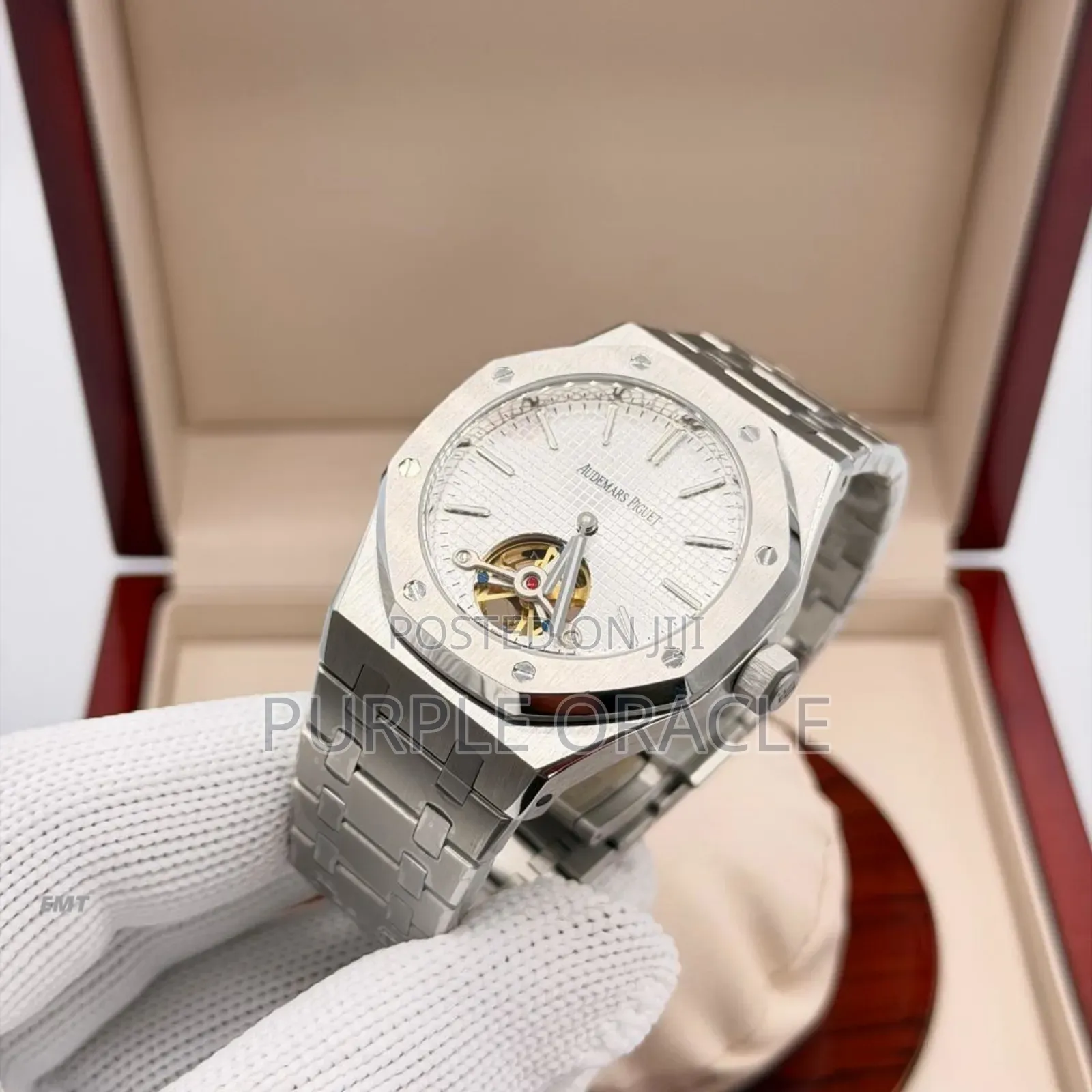 Audemars Piguet Royal Oak Tourbillon Stainless Steel Watch.