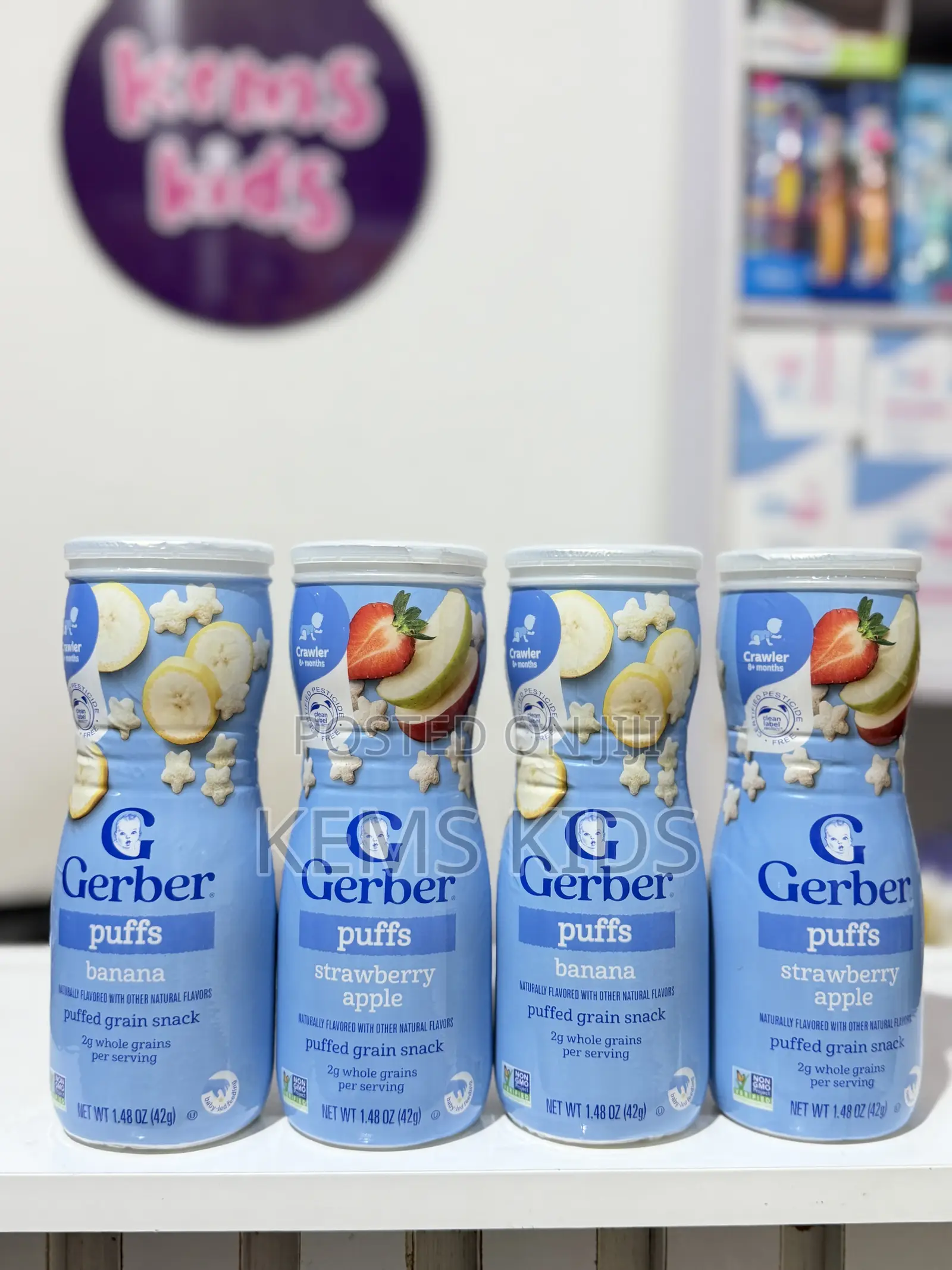 Gerber Puffs