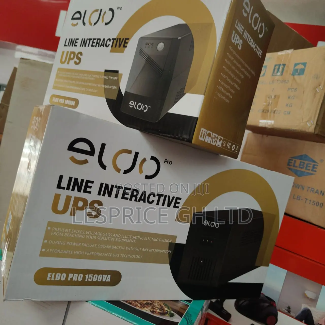 Excellently Designed 900watts Uninterruptible Power Supply From Eldo