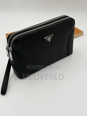 Prada Leather Clutch Bag
