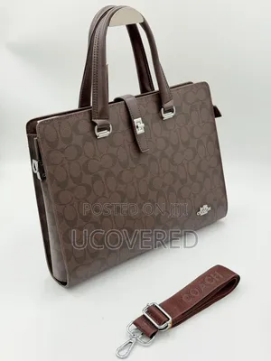 Coach Executive Leather Briefcase Laptop Bag