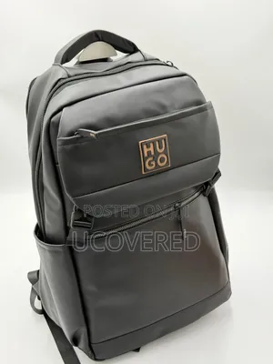 Hugo Boss Leather Backpack