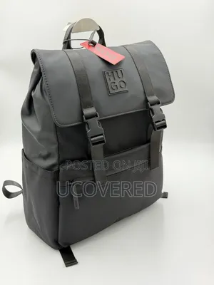 Hugo Boss Leather Backpack