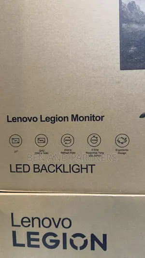 Lenovo Legion 27", Qhd, 0.5ms, 200hz, HDR Gaming Monitor