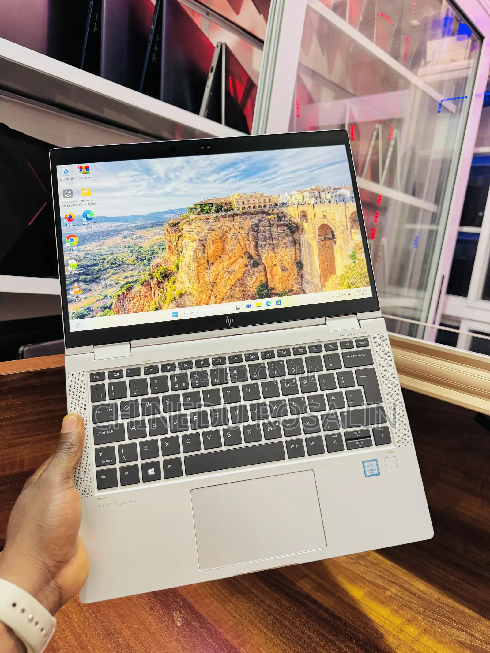 Laptop HP EliteBook X360 1030 G3 16GB Intel Core i7 SSD 512GB