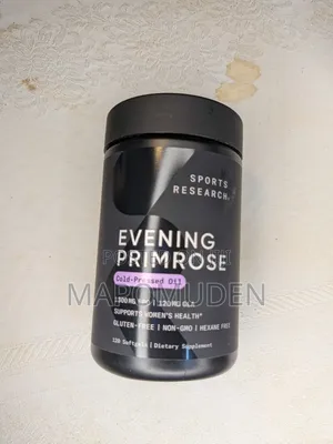 Sports Research Evening Primrose Oil 1300mg - 120 Softgels