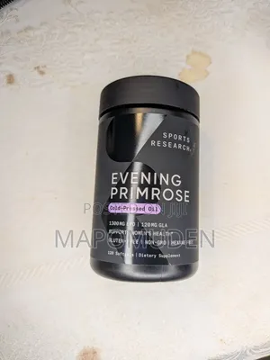 Sports Research Evening Primrose Oil 1300mg - 120 Softgels
