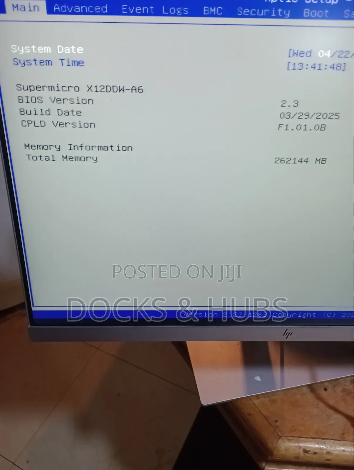 Server 256GB Intel Xeon SSD 2T