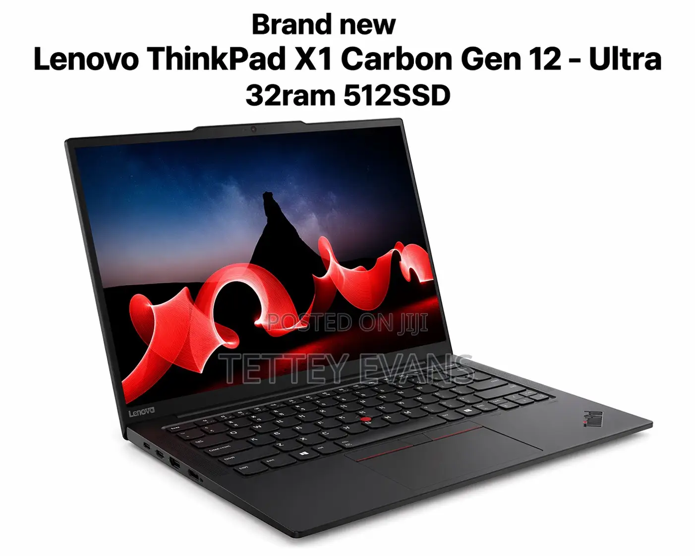 New Laptop Lenovo ThinkPad X1 Carbon 32GB Intel Core Ultra 7 SSD 512GB