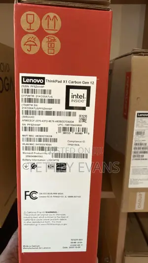 New Laptop Lenovo ThinkPad X1 Carbon 32GB Intel Core Ultra 7 SSD 512GB